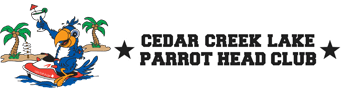 Cedar Creek Lake Parrot Head Club Logo